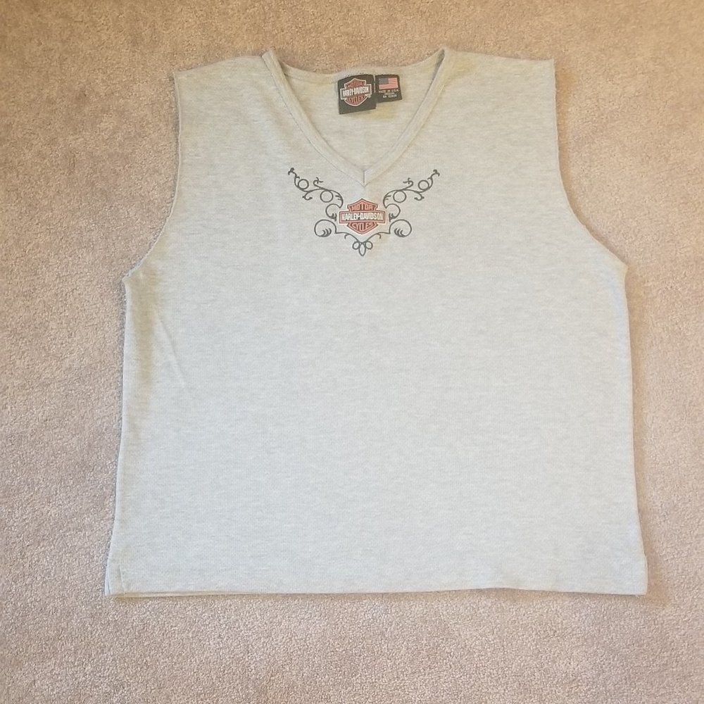 Harley Davidson Sleeveless Top, Size M